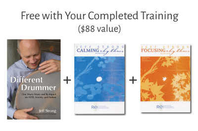 Receive a book and 2 CDs with your training